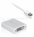 Адаптер для MacBook, MacBook Pro, MacBook Air, iMac, Mac Mini Macally Mini display port to DVI adapter, цвет белый (MD-DVI)