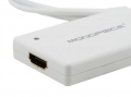 Адаптер для MacBook Monoprice Mini Displayport Male / Thunderbolt and USB Male Audio to HDMI (5969)