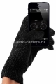 Акриловые перчатки для сенсорных экранов Mujjo Touchscreen Gloves размер S/M, цвет black (MJ-0820)