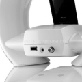 Акустическая система и док.станция для iPhone и iPod JBL On Air Wireless с пультом ДУ, цвет White