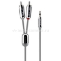 Акустический кабель для iPhone, iPad и iPod Belkin iPhone Y Adapter Cable (F8Z180еа07-GLD)