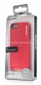 Алюминиевый чехол на заднюю крышку iPhone 5 / 5S Capdase Alumor Jacket, цвет red (MTIH5-51HH)