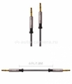 Аудио кабель для iPad, iPhone, Samsung и HTC MOSHI Mini-Stereo Audio Cable, цвет черный