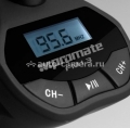 Автомобильный многофункциональный FM-трансмиттер Promate FM13, цвет Black