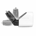 Автомобильное зарядное устройство для iPhone, iPad, Samsung и HTC Capdase Dual USB Car Charger PowerDrive Max 2.1A, цвет белый (CACB-DM02)