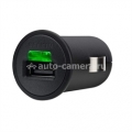 Автомобильное зарядное устройство с кабелем для зарядки iPhone и iPod Belkin MicroCharge + ChargeSync, 1A (F8Z571cw03)
