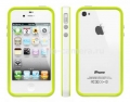Бампер для iPhone 4 и 4S SGP Neo Hybrid 2S Pastel Series, цвет альпийский лайм (SGP08363)