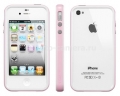 Бампер для iPhone 4 и 4S SGP Neo Hybrid 2S Snow, цвет розовый (SGP08355)