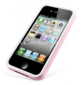 Бампер для iPhone 4 и 4S SGP Neo Hybrid 2S Snow, цвет розовый (SGP08355)