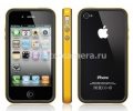 Бампер для iPhone 4 и 4S SGP Neo Hybrid 2S Vivid, цвет желтый (SGP08357)