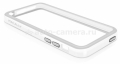 Бампер для iPhone 5C Macally Frame, цвет White (RIMP6-W)