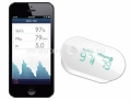 Беспроводной пульсометр-оксиметр для iPhone, iPad и iPod touch iHealth Wireless Pulse Oximeter PO3