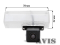 CCD штатная камера заднего вида AVIS AVS321CPR для LEXUS CT 200H (#040)