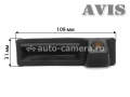 CCD штатная камера заднего вида AVIS AVS321CPR для AUDI (#004)