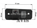 CCD штатная камера заднего вида AVIS AVS321CPR для HYUNDAI SANTA FE II (2006-2012) (#028)