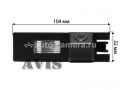 CCD штатная камера заднего вида AVIS AVS321CPR для OPEL (#068)