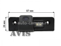 CCD штатная камера заднего вида AVIS AVS321CPR для SKODA OCTAVIA II (2004-...) / ROOMSTER (#074)