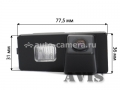 CCD штатная камера заднего вида AVIS AVS321CPR для SSANGYONG (#078)