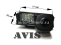 CCD штатная камера заднего вида AVIS AVS321CPR для SUZUKI SX4 SEDAN (#065)