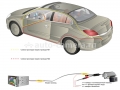 CCD штатная камера заднего вида с динамической разметкой AVIS Electronics AVS326CPR (#100) для SKODA, VOLKSWAGEN