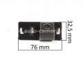 CCD штатная камера заднего вида AVS326CPR (#001) для AUDI A1/A4 (2008-...)/A5/A7/Q3/Q5/TT