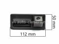 CCD штатная камера заднего вида AVS326CPR (#003) для PORSCHE CAYENNE II (2010-...)