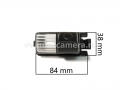 CCD штатная камера заднего вида c динамической разметкой AVIS Electronics AVS326CPR (#062) для INFINITI/NISSAN