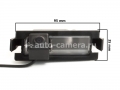 CCD штатная камера заднего вида с динамической разметкой AVIS Electronics AVS326CPR (#030) для KIA