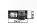 CCD штатная камера заднего вида с динамической разметкой AVIS Electronics AVS326CPR (#094) для TOYOTA