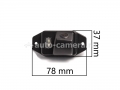 CCD штатная камера заднего вида с динамической разметкой AVIS Electronics AVS326CPR (#097) для TOYOTA LAND CRUISER PRADO 90/120