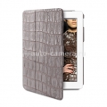 Чехол для iPad 3 и 4 PURO Safari Crocodile Cases, цвет grey (IPAD2S3CROCOCOR)