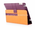 Чехол для iPad 3 и iPad 4 Capdase Folder Case Folio Canvas, цвет purple (FCAPIPAD3-P357 )