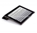 Чехол для iPad 3 и iPad 4 Jison Smart Leather Case, цвет black (JS-ID-007AB)