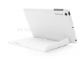 Чехол для iPad mini Capdase Karapace Jacket Sider Elli, цвет white / white (KPAPIPADM-2E22)