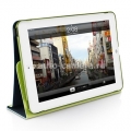 Чехол для iPad mini Macally Case with Rotatable Stand, цвет green (SSTANDGR-M1) (SSTANDGR-M1)