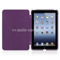 Чехол для iPad mini Macally protective hard-shell case with detachable cover, цвет lilac (CMATEL-M1) (CMATEL-M1)