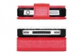Чехол для iPhone 4 и 4S Ainy с держателем, цвет красный