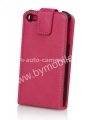 Чехол для iPhone 4 и 4S Ainy с держателем, цвет розовый