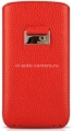 Чехол для iPhone 4 и 4S BeyzaCases Retro Strap, цвет flo red (BZ19397)