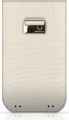 Чехол для iPhone 4 и 4S BeyzaСases Strap Classic, цвет croco white (BZ16488)