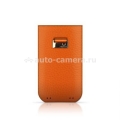 Чехол для iPhone 4 и 4S BeyzaСases Strap Classic, цвет flo orange (BZ16549)