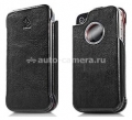 Чехол для iPhone 4 и iPhone 4S Capdase Capparel Case, цвет черный (CPIH4-1019)
