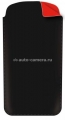 Чехол для iPhone 4 и iPhone 4S Mini Sleeve PU Leather Stripes, цвет черный (MNPUIPSTBL)