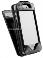 Чехол для iPhone 4/4S Sena WalletSkin Case, цвет black croco (163116)