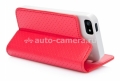 Чехол для iPhone 5 / 5S Capdase Folder Case Sider Polka, цвет red (FCIH5-SP9G)