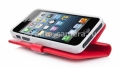 Чехол для iPhone 5 / 5S Capdase Folder Case Sider Polka, цвет red (FCIH5-SP9G)