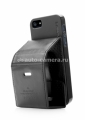 Чехол для iPhone 5 / 5S Capdase Folder Case Upper Polka, цвет black/black (FCIH5-UP11)