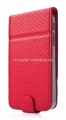Чехол для iPhone 5 / 5S Capdase Folder Case Upper Polka, цвет red/grey (FCIH5-UP9G)