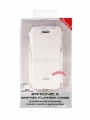 Чехол для iPhone 5 / 5S PURO Eco-Leather "Crocodile" w/vertical Flip, цвет white (IPC5CROCOWHI)