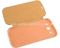 Чехол для Samsung Galaxy S3 (i9300) Optima Booktype Case, цвет orange (op-gs3bt-or)